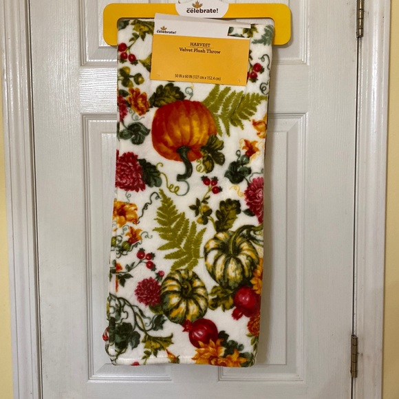 Celebrate! Other - celebrate! Harvest Velvet Plush Throw